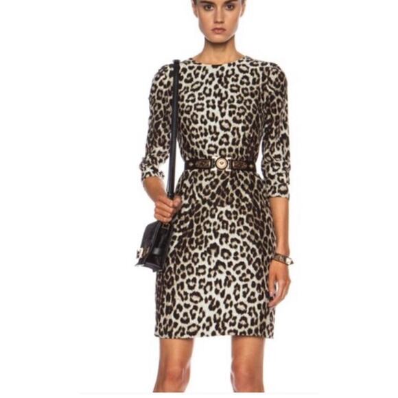 Rag & Bone Leopard Print Silk Dress sz 2 - Picture 1 of 9